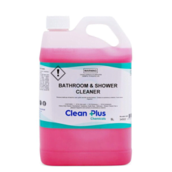 5 Litre bottle of Clean Plus Bathroom & Shower Cleaner