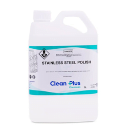 5 Litre bottle of Clean Plus Stainless Steel Polish