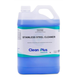 5 Litre bottle of Clean Plus Stainless Steel Cleaner.