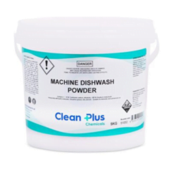 5KG Container of Clean Plus Machine Dishwash Powder