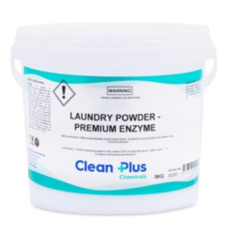 5KG Bucket of Clean Plus Laundry Powder Premium Enzyme