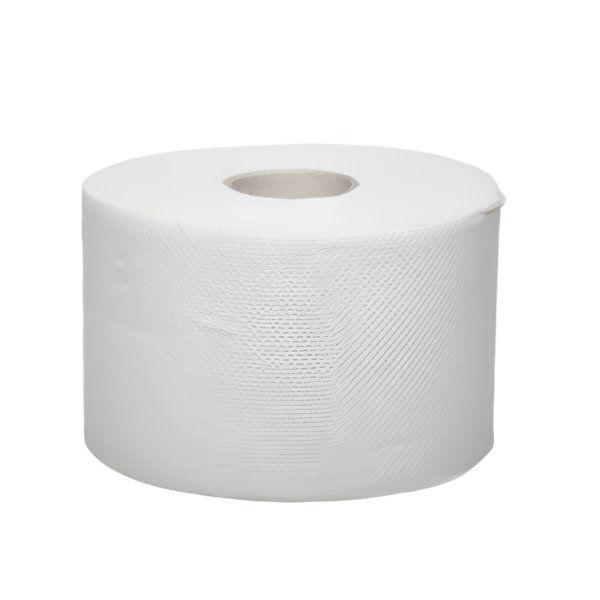 one roll of the extra mini jumbo toilet tissue