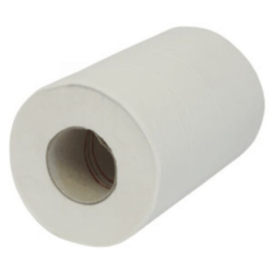 A white Centre Pull Roll Towel