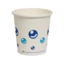 A 180mL paper cup